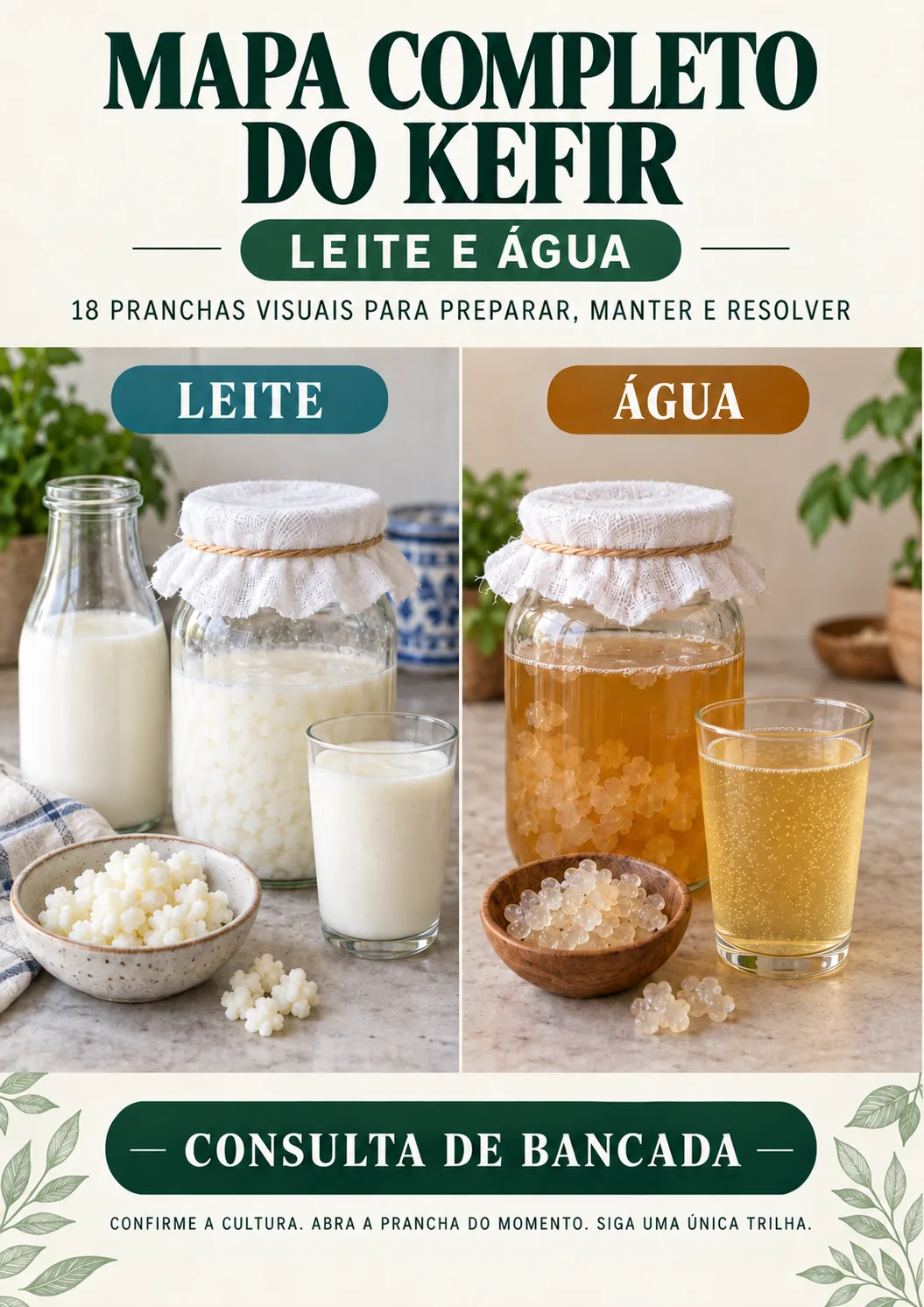 Capa do Mapa Completo do Kefir